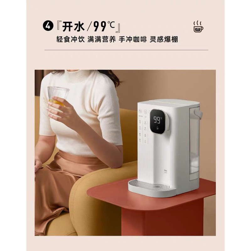 (sẵn) máy đun nước nóng tức thời sau 3s thông minh của xiaomi jmey T2