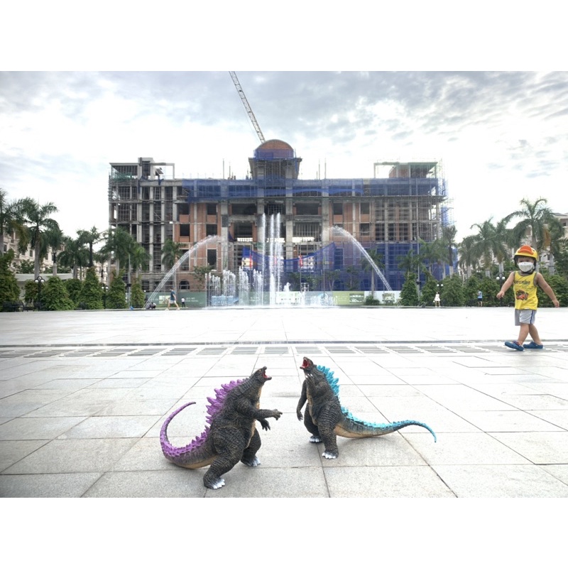 Mô hình nhận vật Godzilla Kingkong size lớn cao 30cm