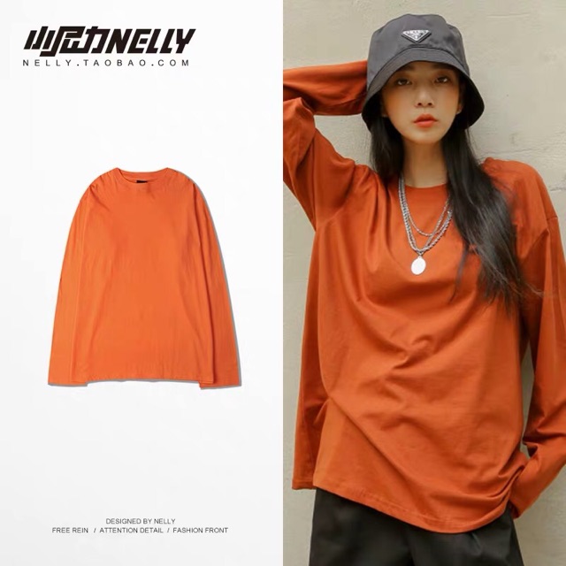 Phông trơn dài tay Nelly. | BigBuy360 - bigbuy360.vn