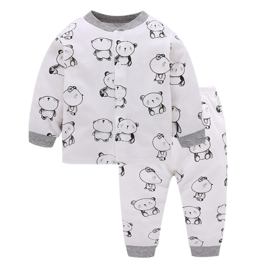 BỘ PIJAMA THUN COTTON CO DÃN 4D CHO BÉ TRAI/BÉ GÁI