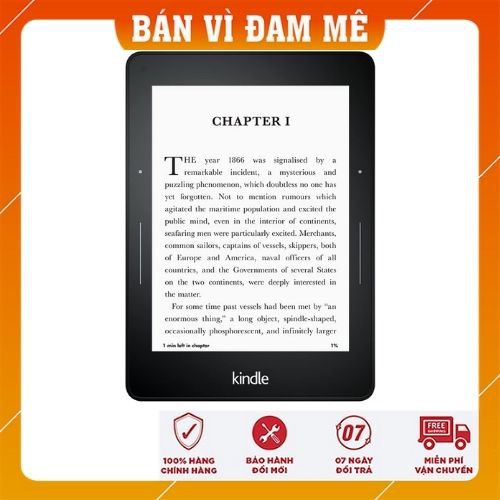 [Bảo hành 1 đổi 1] Máy đọc sách Kindle Voyage