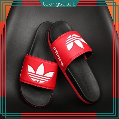 Dép adidas nam quai ngang nệm êm ba lá Fullbox