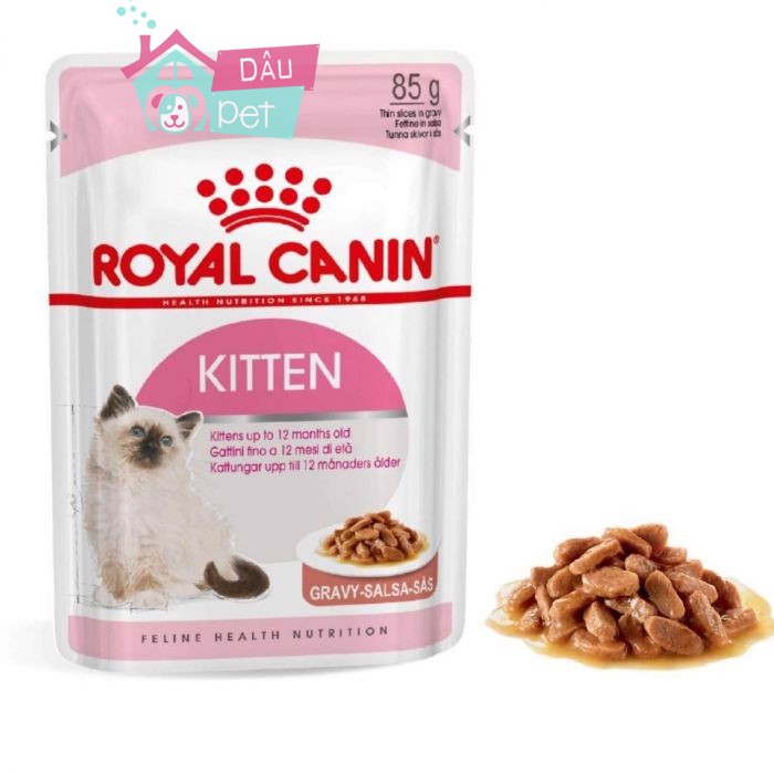 PATE ROYAL CANIN KITTEN CHO MÈO CON GÓI 85G