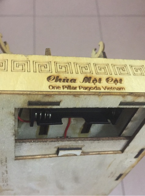 Mô hình chùa một cột