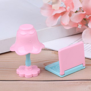 Máy Tính Và Đèn Mini Cho Nhà Búp Bê