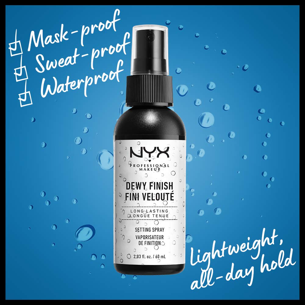 Xịt Khóa Nền Cố Định Lớp Trang Điểm NYX Long Lasting Setting Spray 60ml