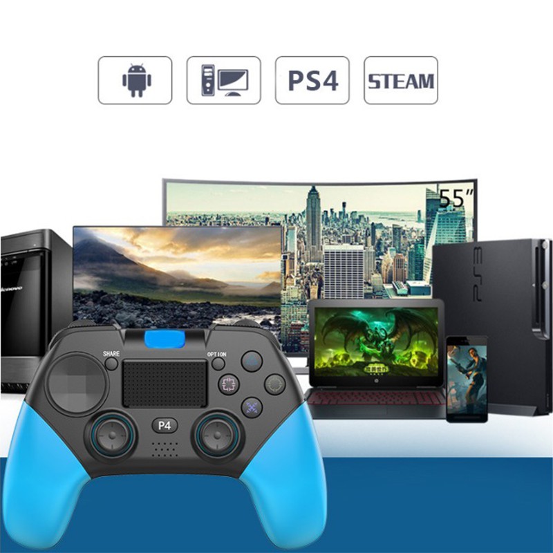 Tay Cầm Chơi Game Bluetooth 4.0 Cho Ps4 / Pc / Steam Lotus1