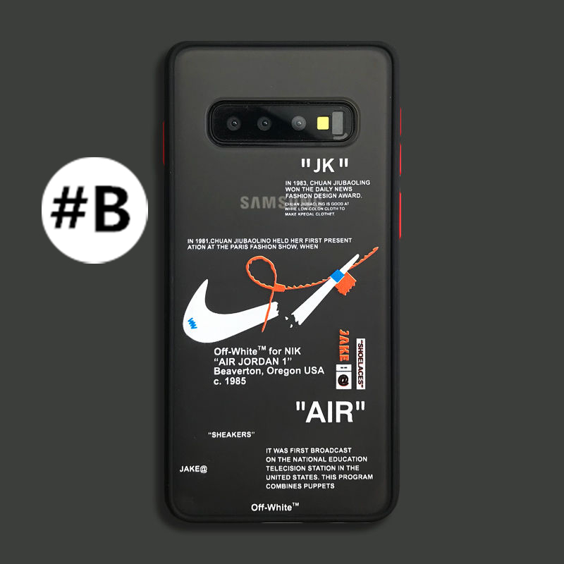 Ốp logo Nike Air cho Samsung Galaxy S20 S20+ S20 Ultra S10 S10+ S9 S9+ Note 10 Note 10+ Note 9 Note 8 S11 S11+ 5G