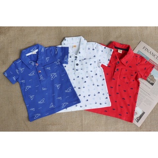 P07 áo polo cổ lật bé trai k0s size 90-140
