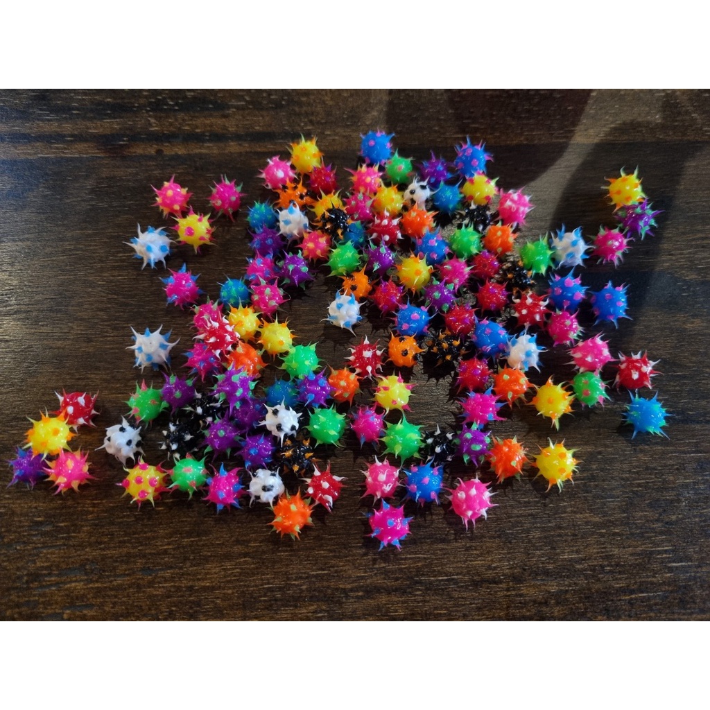 01 Khuyên CAO SU NON thân CONG 8/10/12mm