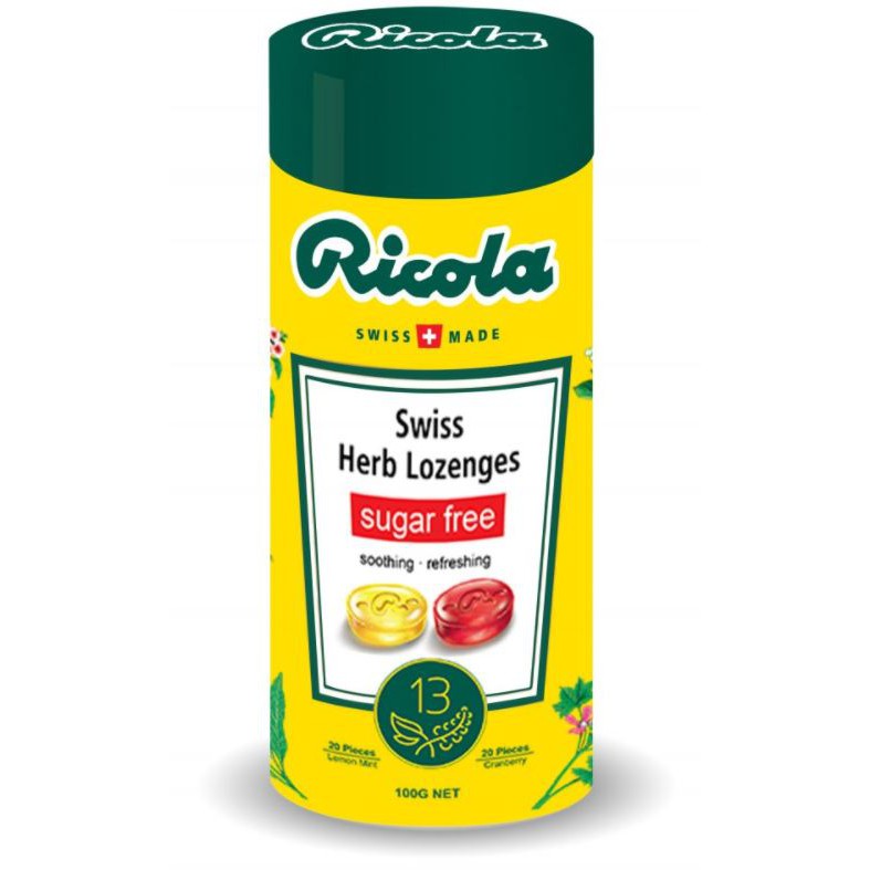 Hộp kẹo Ricola Swiss Herb Candy 100g