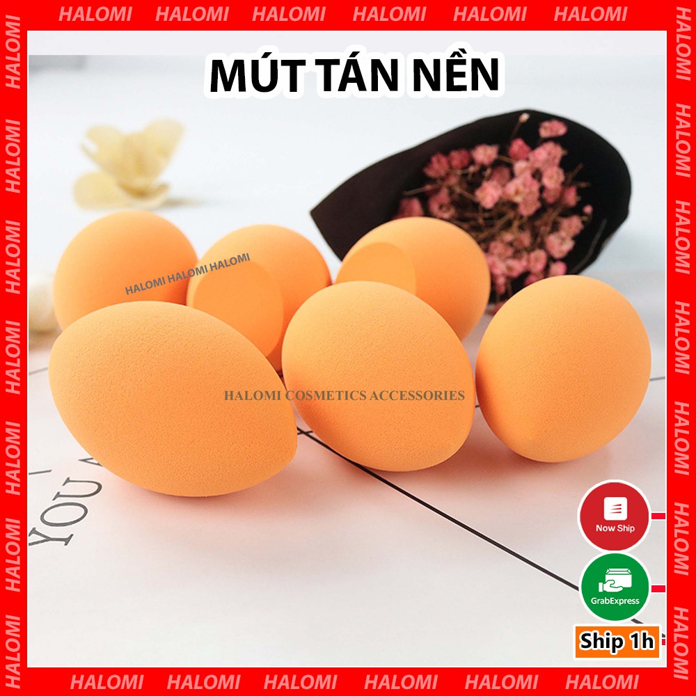 Mút tán nền PUFF siêu mềm mịn giúp cho tán mượt đều lớp nền trang điểm