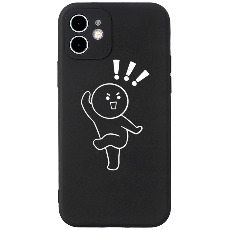 Ốp lưng JURSUE hoạt hình cặp đôi dễ thương đẹp cho iPhone 13 12 11 Pro Max SE 2020 X XR XS ip 8 7 6 6S Plus kute Y127