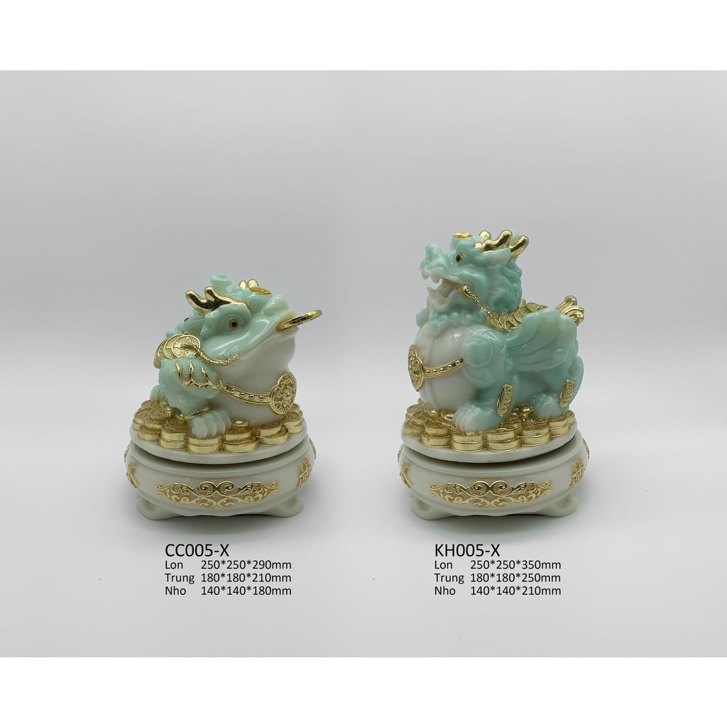 Cóc Ngậm Tiền - Tỳ Hưu cao 18cm - Thiềm Thừ Tỳ Hưu Chiêu Tài Phong Thuỷ - Vật Phẩm Phong Thuỷ Hút Tài Lộc