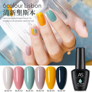 Sơn gel as mã bln chai đen 15ml chính hãng