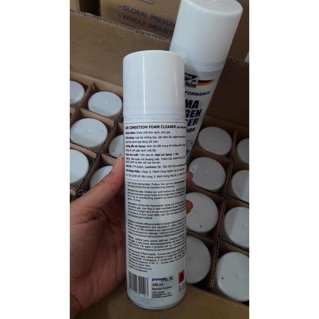 AIR CONDITION FOAM CLEANER – VỆ SINH GIÀN LẠNH XE Ô TÔ