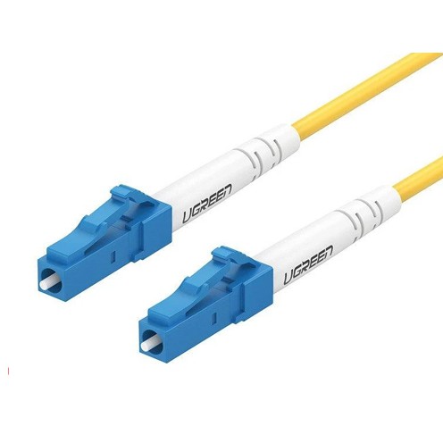 Dây nhảy quang Ugreen 70663 dài 3m chuẩn LC-LC - Hàng chính hãng