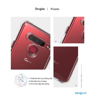 Ốp lưng LG G8 Ringke Fusion
