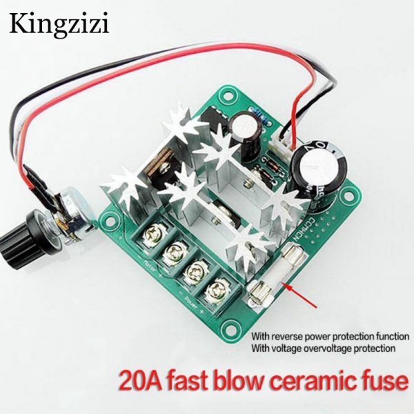 Dc Bộ Điều Khiển Tốc Độ Động Cơ DC 6-90V 15A PWM 1000W