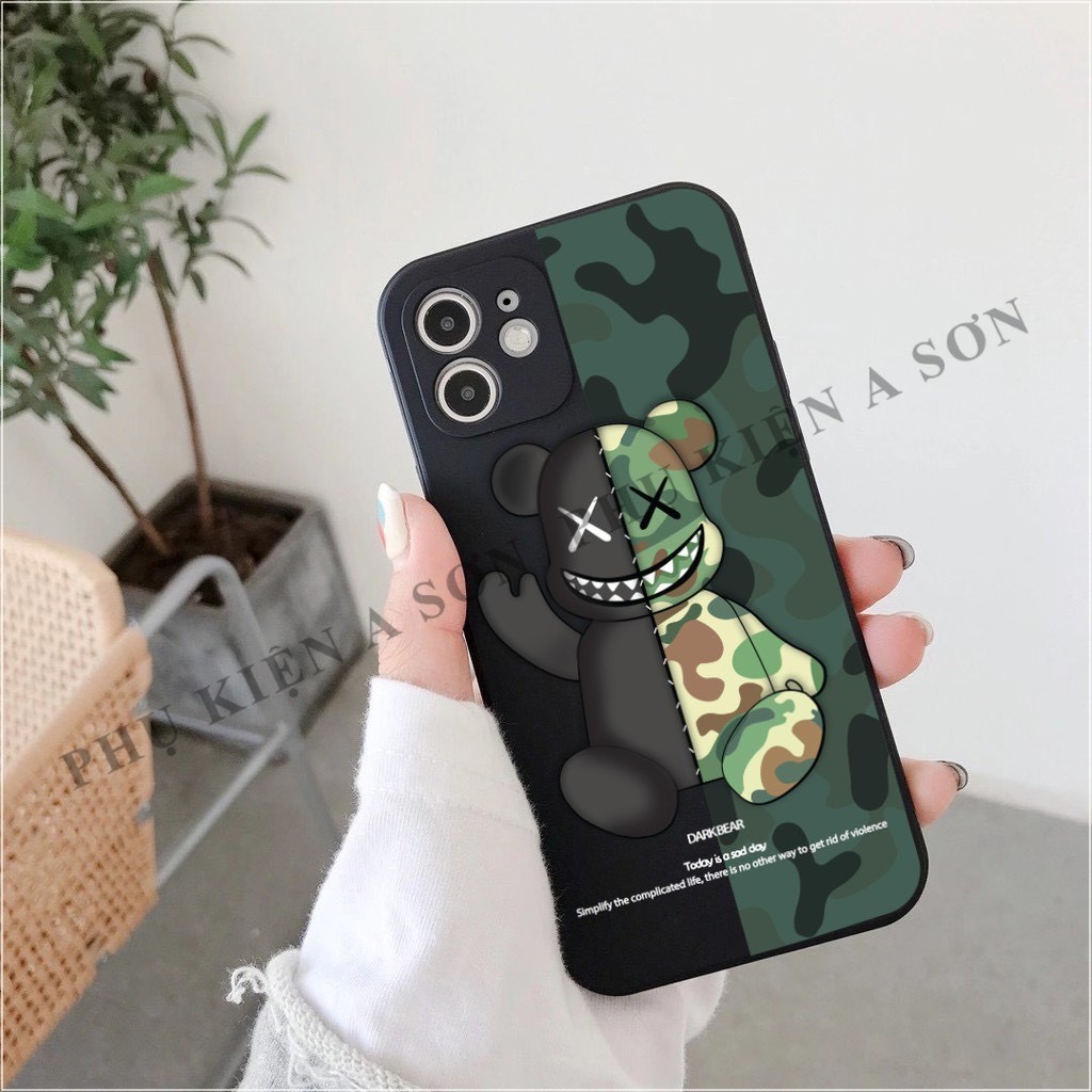 Ốp lưng iphone vuông BVC kaws họa tiết 6/6plus/6s/6splus/7/7plus/8/8plus/x/xr/xs/11/12/pro/max/plus/promax -phukienason