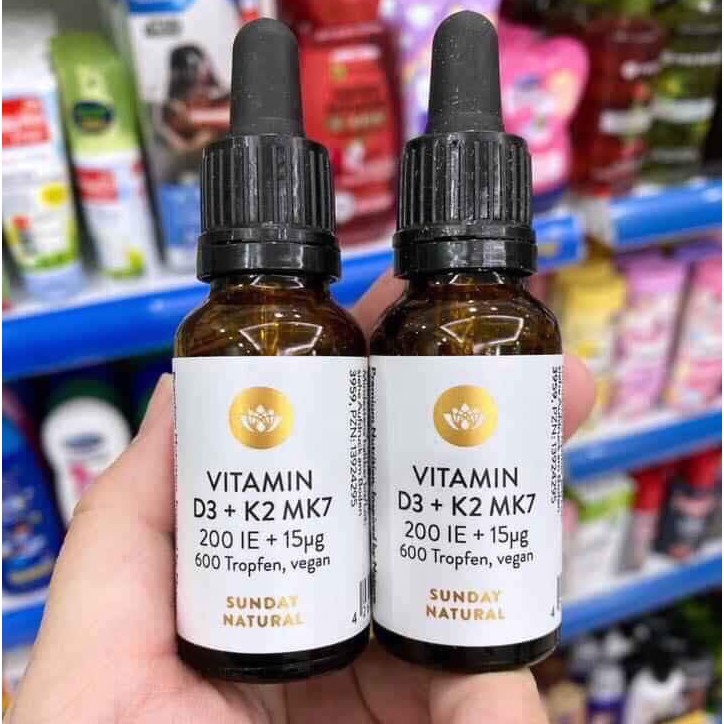 Vitamin D3 K2 MK7 Đức - D3K2 D3K2MK7 D3&amp;K2