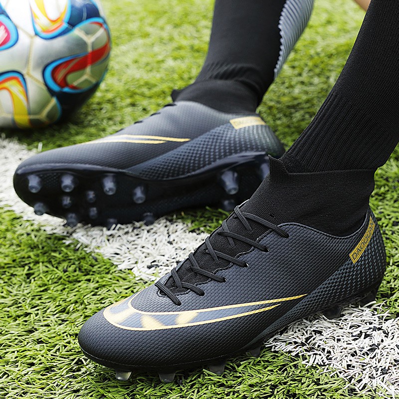 Giày đá bóng FG C Ronaldo Mercurial Size：35-47 Giày bóng đá thanh niên Giày bóng đá cỡ Plus
