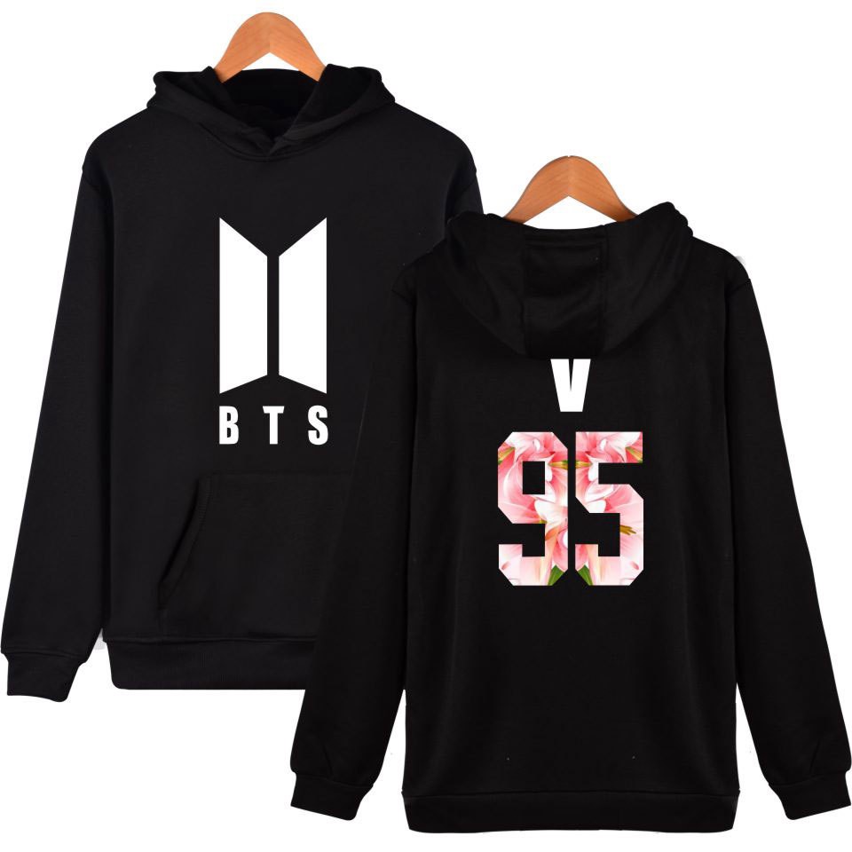 Áo Khoác Hoodie Bts Kpop Jin Suga J-Hope V Jimin