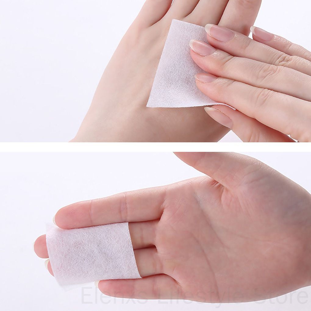 [Hàng mới về] 1000 Bông tẩy trang bằng vải không dệt tiện dụng