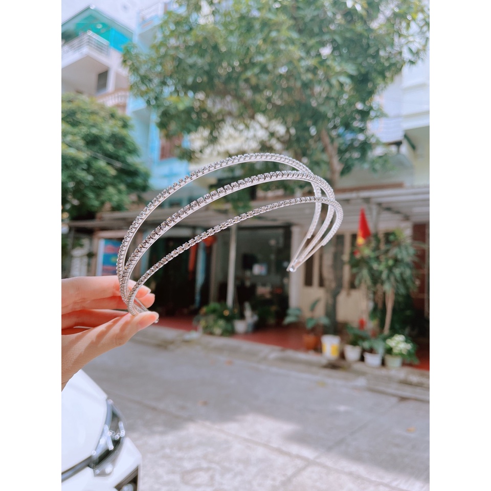 Bờm Đá Cao Cấp Cô Dâu, Đồ Cài Tóc