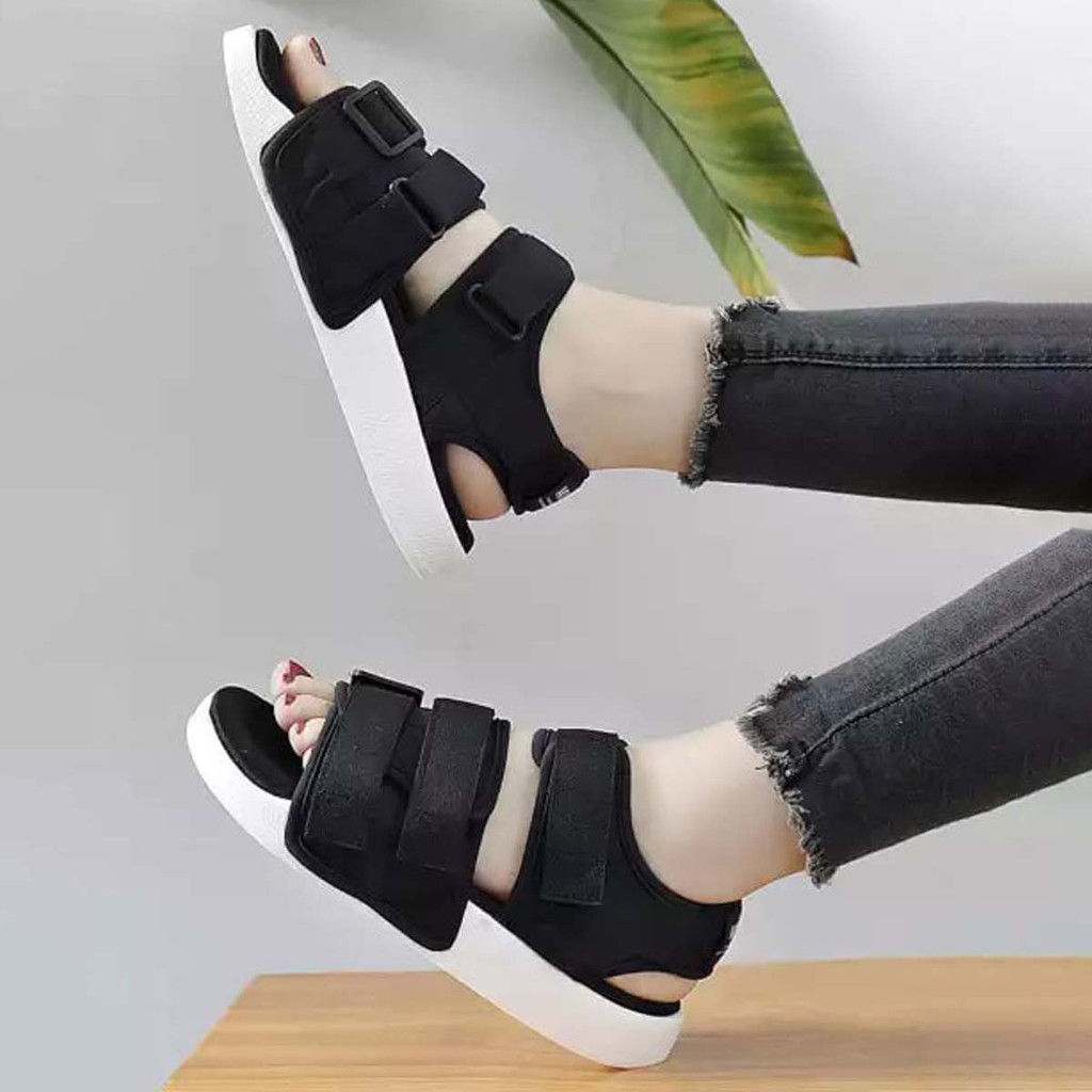 Giày sandal Vento nam nữ quai ngang bảng to vải dù cho cặp đôi có quai hậu cố định mang đi học du lịch NV1019B