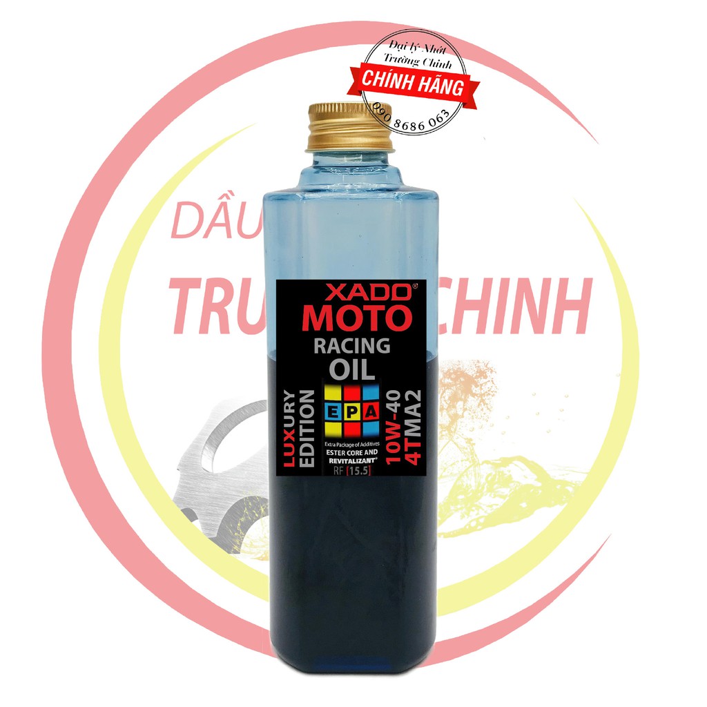 Nhớt XADO Luxury Racing  10W40 100ML,200ML,300ML,400ML dành cho xe số