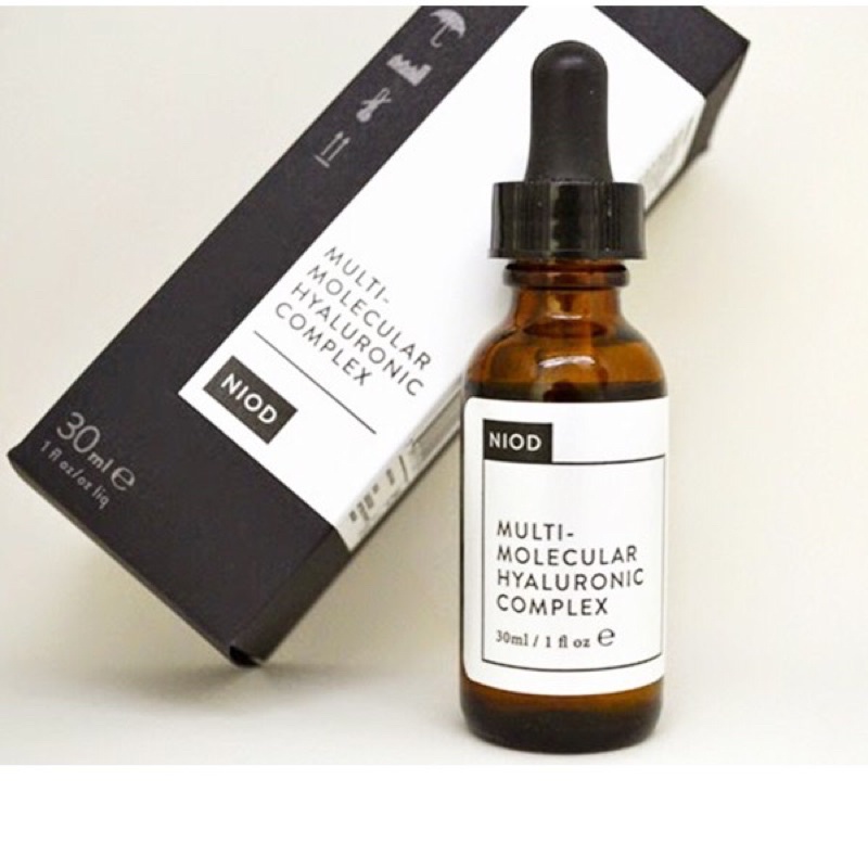 Tinh chất dưỡng ẩm sâu, dưỡng da căng mọng và chống lão hoá Niod Multi Molecular Hyaluronic Acid Complex