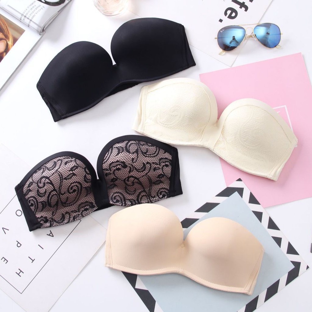 Áo Lót Nữ Nâng Ngực Không Dây Chống Tụt 05