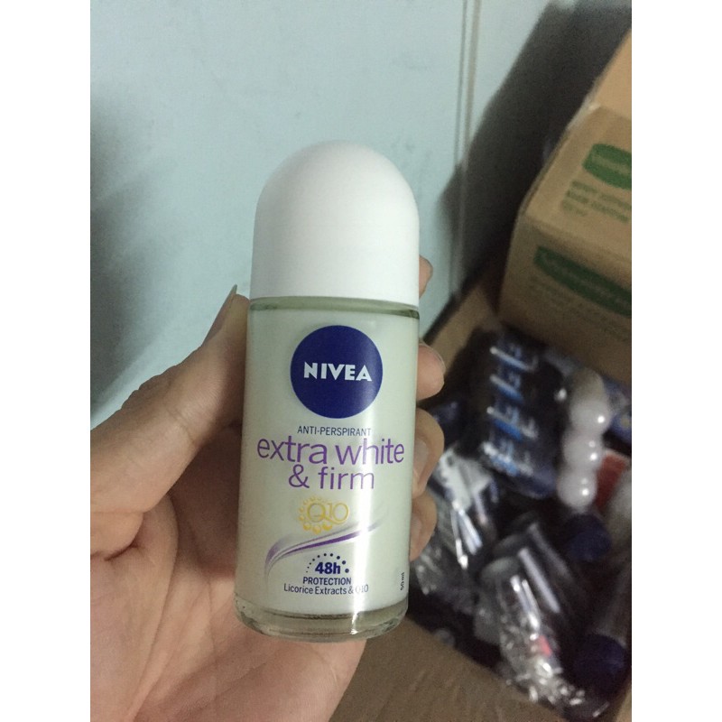 Combo 4 Chai Lăn Khử Mùi Nivea Nữ Loại 50ml - Mỹ