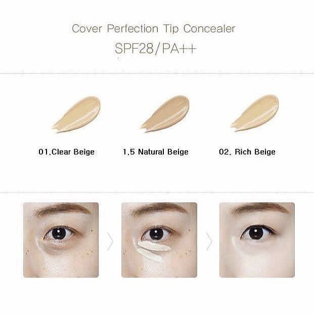Kem Che Khuyết Điểm [ Hàng Cao Cấp ] Kem Che Khuyết Điểm The Saem Cover Perfection Tip Concealer (6.5g) | BigBuy360 - bigbuy360.vn
