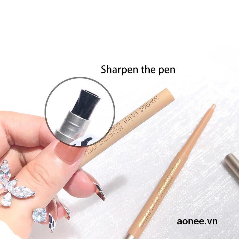 ✨✨Phấn mắt bắt sáng màu trắng nhũ ánh ngọc trai lâu trôi chống thấm nước