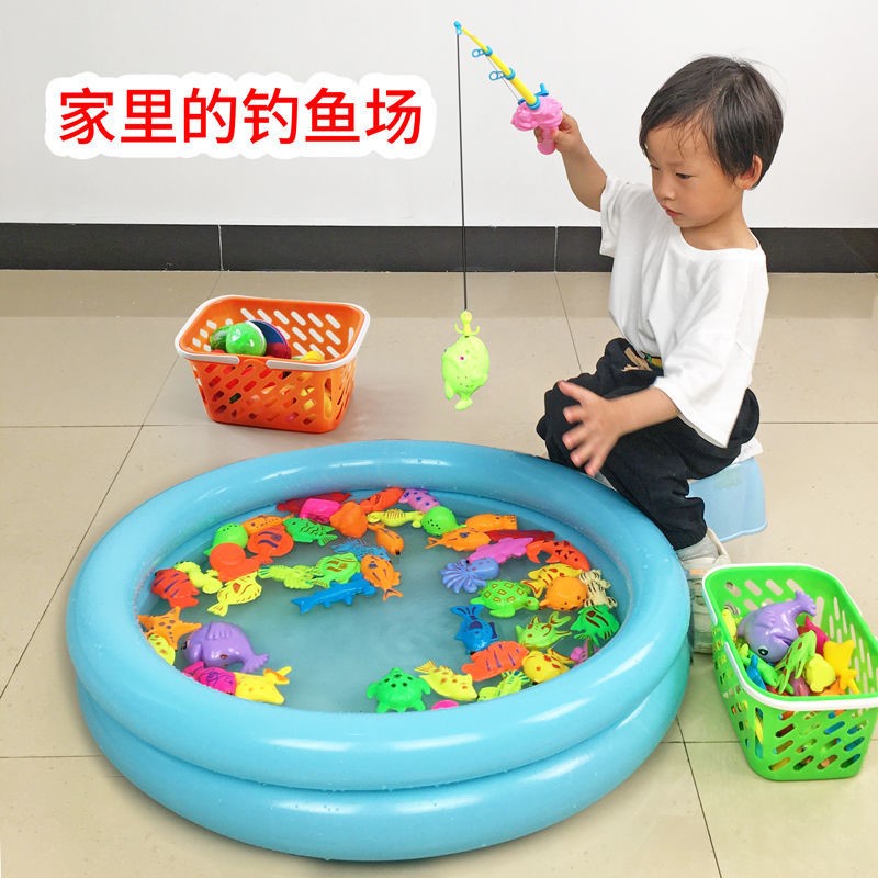 Trò chơi cá. Bộ Đồ Chơi Câu Cá Nam Châm Dành Cho Bé 1 2-3 6 Tuổi