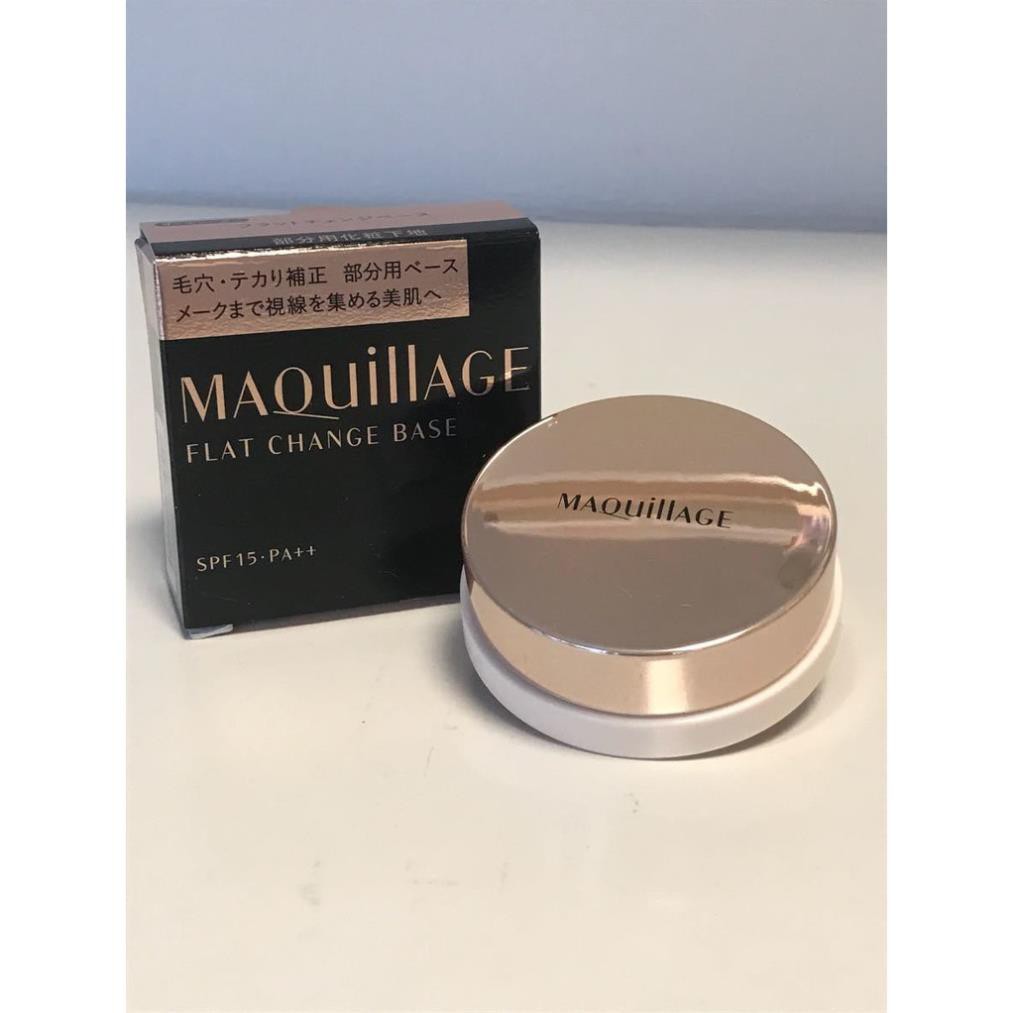 [Nội địa Nhật] Kem nền che khuyết điểm lỗ chân to Maquillage Shiseido Flat Change Base Nhật bản