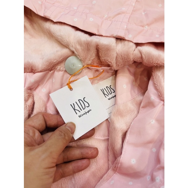 Áo Gió Lót Lông Kids Elcortefngles Bé Gái