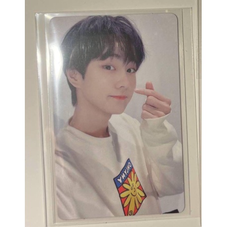 Photocard thành viên JUNGWON trong set  GGU GGU  -nhóm nhạc enhypen- card chính hãng