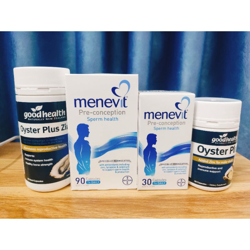 Viên uống Menevit 30-90 viên,viatmin cho nam giới hỗ trợ sinh lý,tăng khả năng thụ.thai