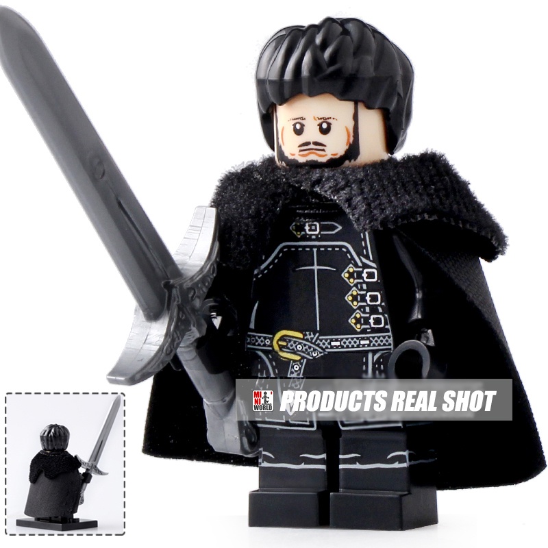 Mô Hình Nhân Vật Jon Snow White Walke Trong Game of Thrones KT1024