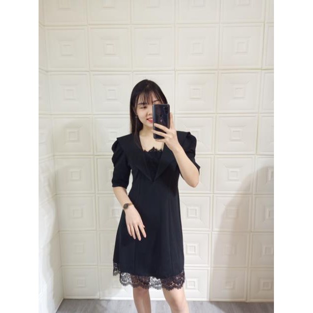 VÁY TAY BỒNG PHỐI REN DỰ TIỆC BIG SIZE | BigBuy360 - bigbuy360.vn