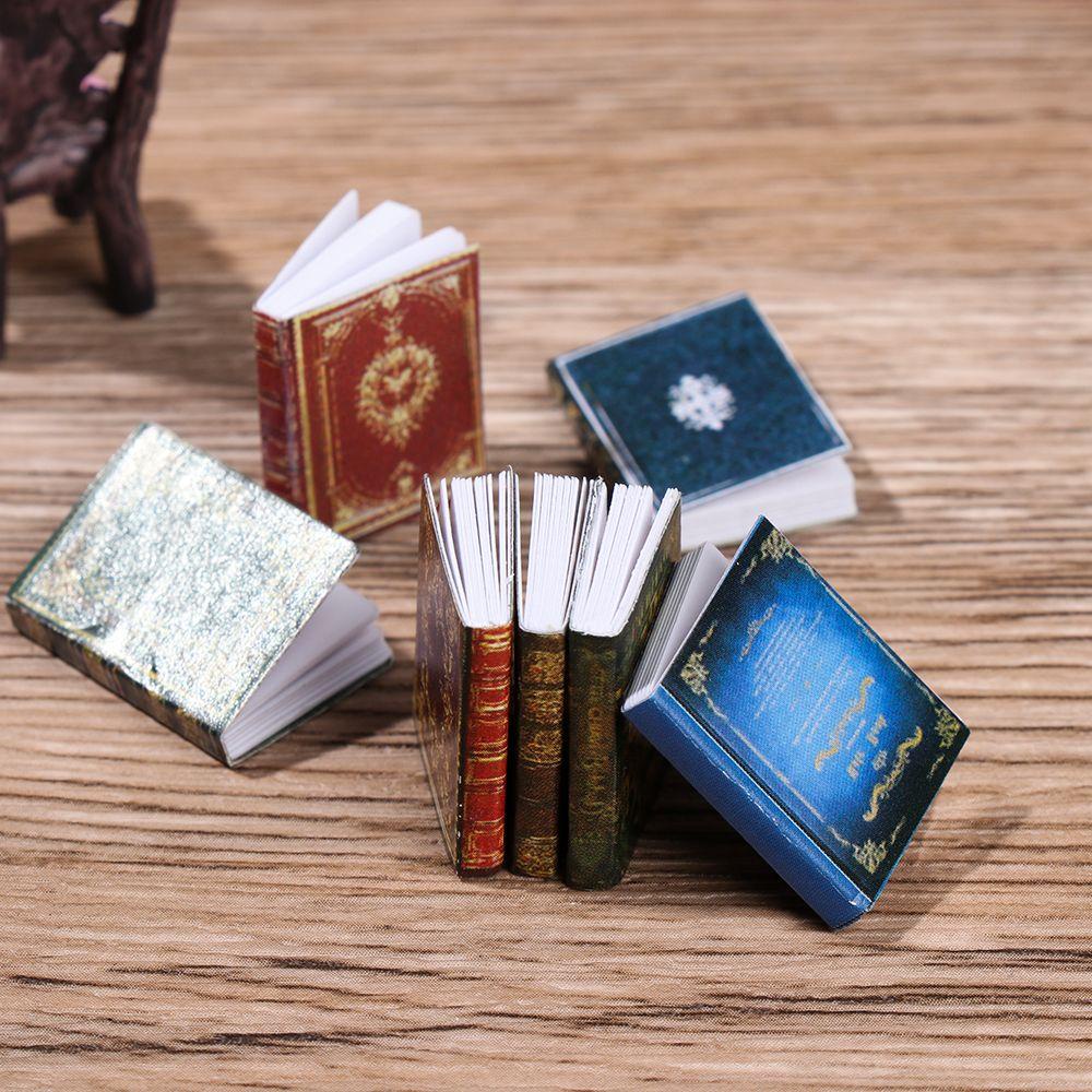 Set 1 / 3 Mô Hình Quyển Sách Mini Trang Trí Nhà Búp Bê