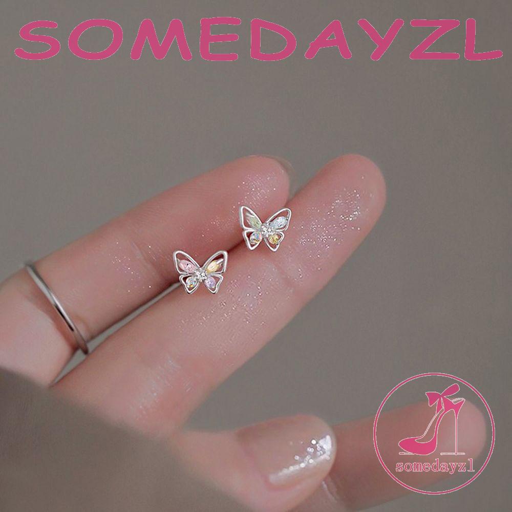 Khuyên Tai Hình Bướm Phong Cách Vintage Thanh Lịch Cho Nữ