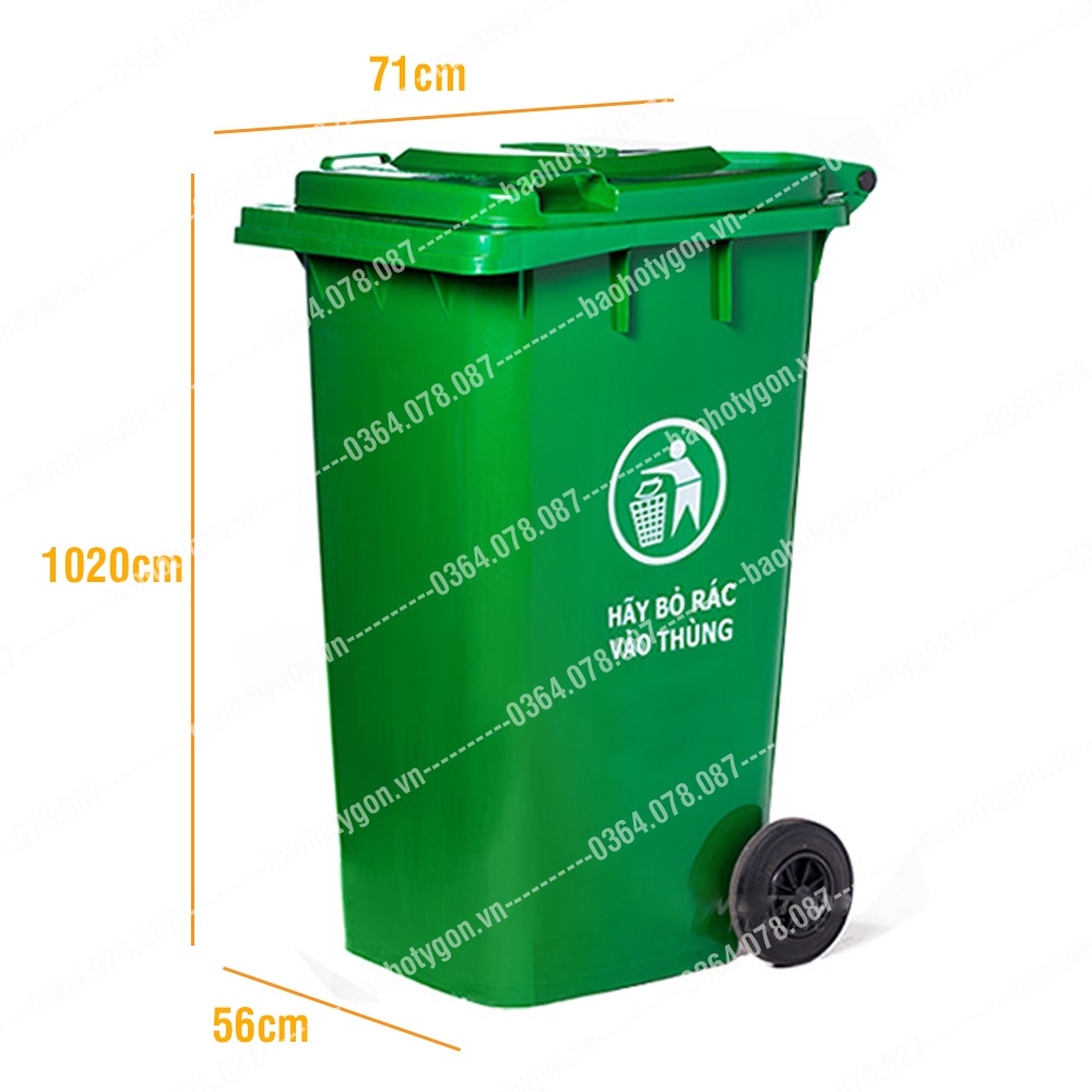 Thùng rác 240L