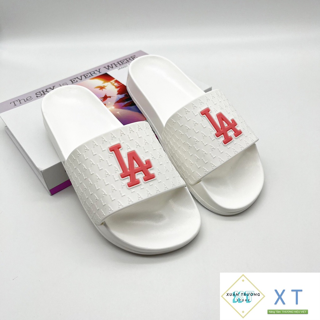 Dép Nữ Quai Ngang Thời Trang Dép M L B - L A Cao Su Dập Nổi - XT STORE
