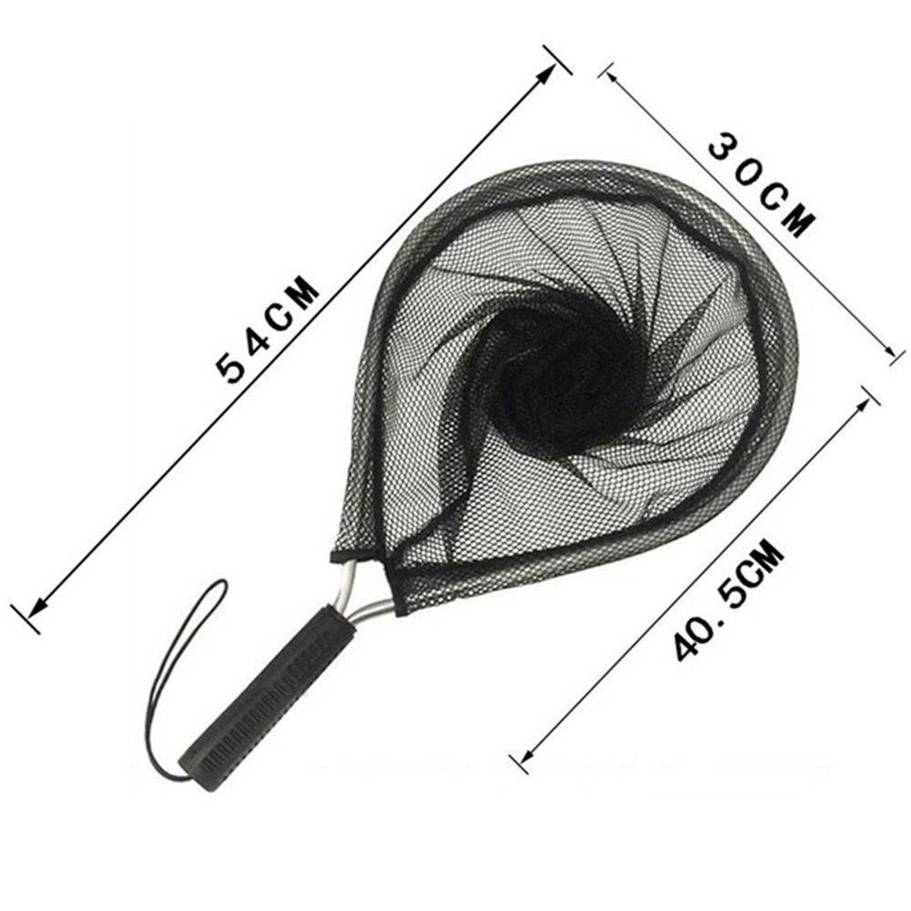 Lưới Bắt Cá Bằng Hợp Kim Nhôm Màu Đen Siêu Bền Tiện Dụng