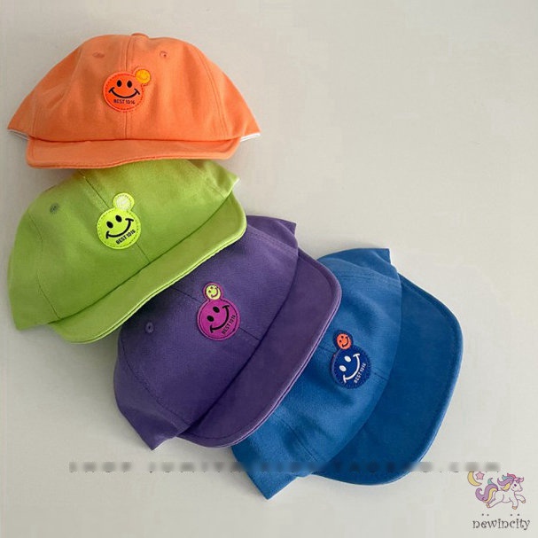 Mũ lưỡi trai họa tiết hoạt hình phong cách Hàn Quốc dành cho bé