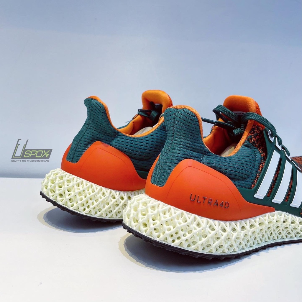 Giày Adidas Ultra 4D 'Miami Hurricanes' Q46439